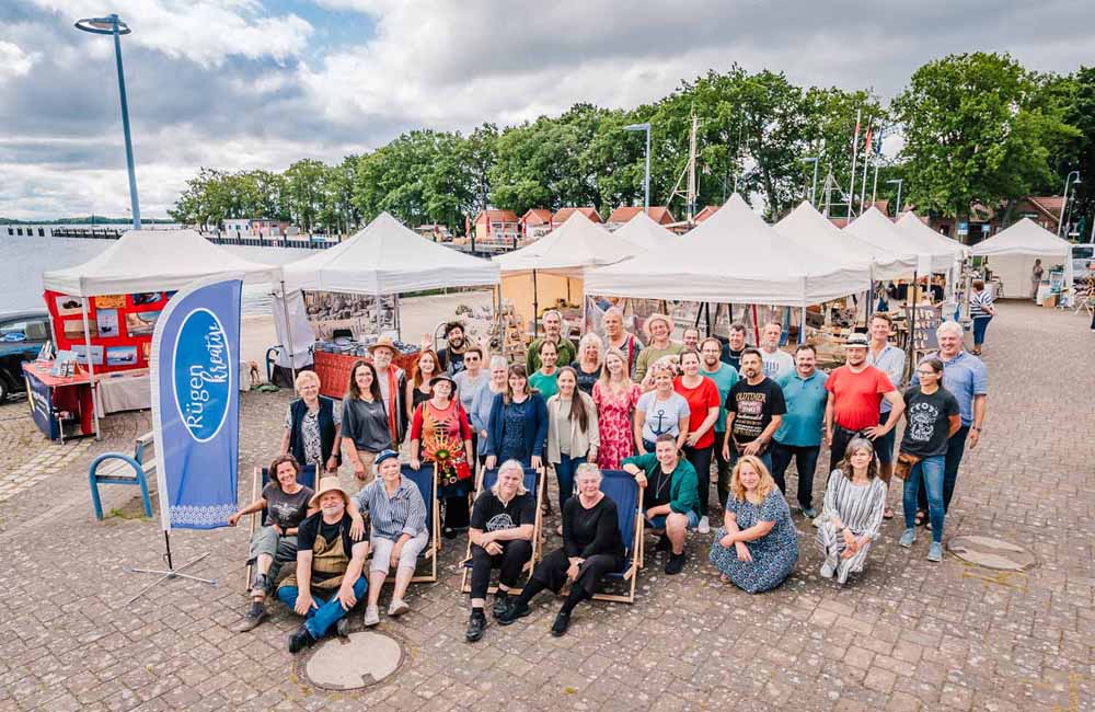 Künstler und Kunsthandwerker von Rügen kreativ